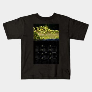 Grapevine's Embrace • 2024 Year-at-a-glance Calendar Kids T-Shirt